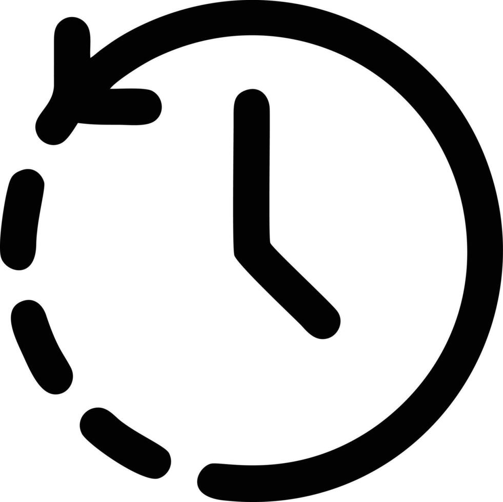 Clock icon symbol design image. Illustration of the alarm watch time isolated vector image. EPS 10