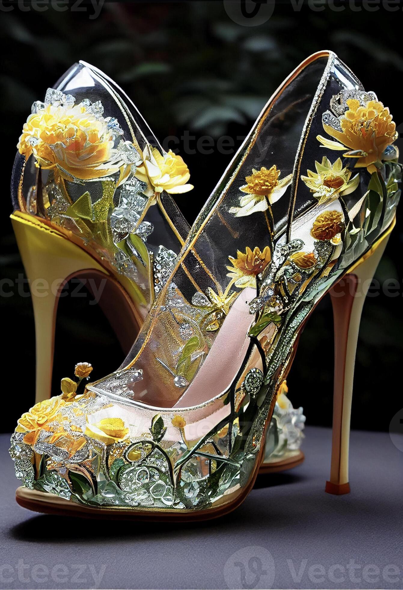 cortez shoes with flowers