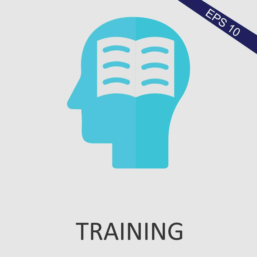 Training Flat Icon Vector Eps File