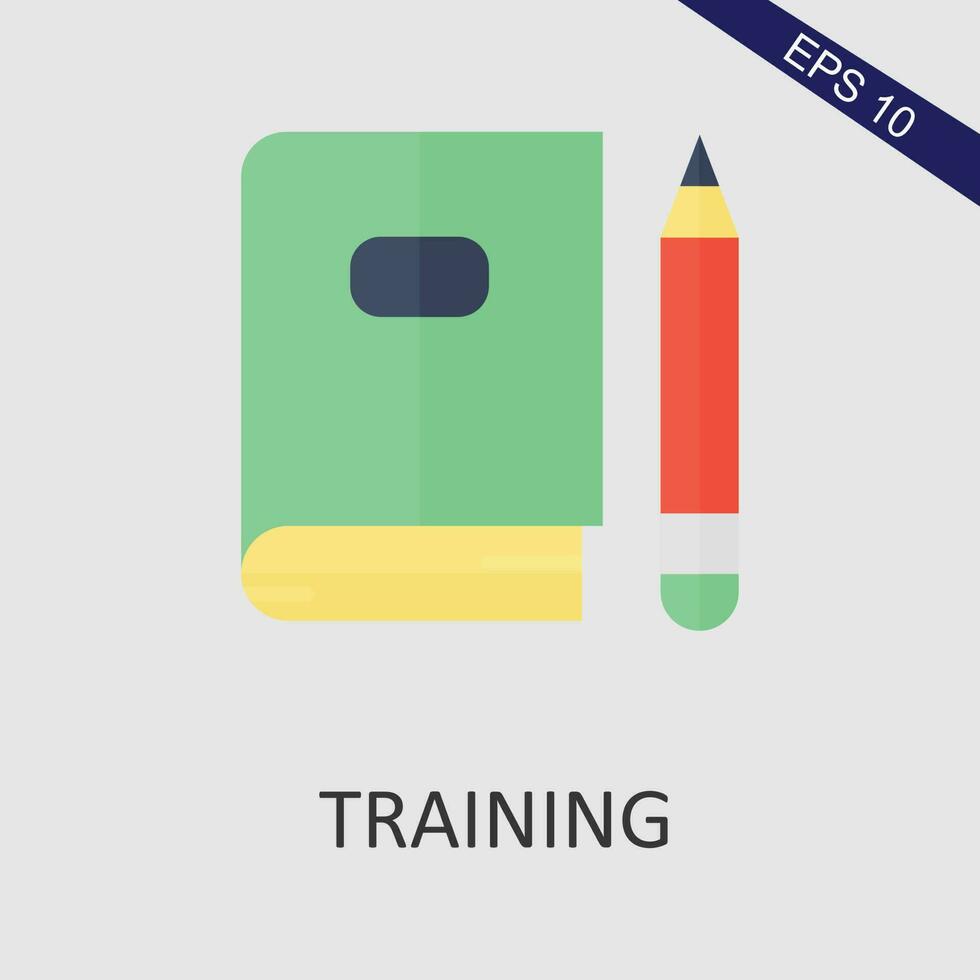 Training Flat Icon Vector Eps File