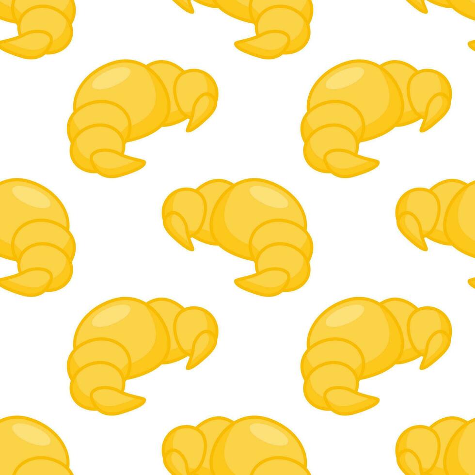 Bread seamless pattern background flat vector of fast food. Suitable for junk food design backgrounds, website, banner. Fat meal food template for restaurant menu.