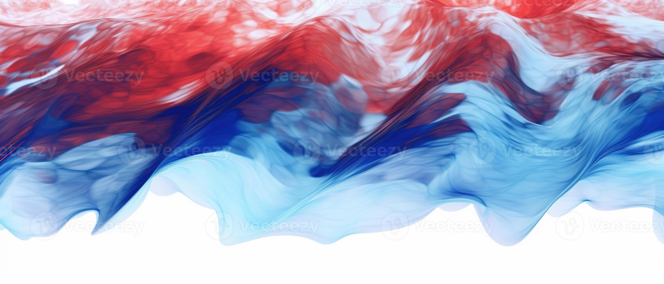 Water Splatter Effect, Water color Splash Paint for Independence day flag. . photo