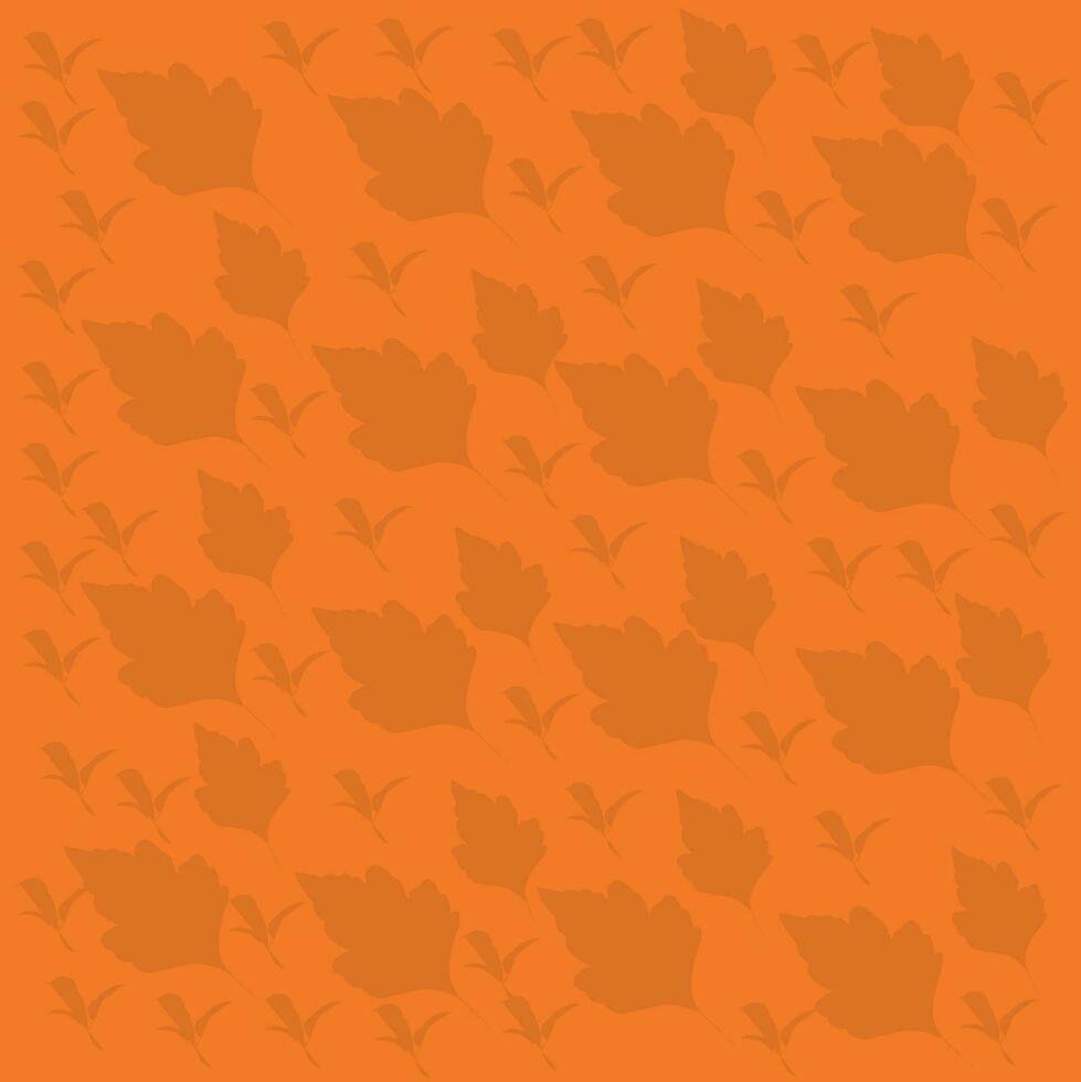 Fall vector seamless pattern for season fabric, decoration, wallpaper and wrapping paper