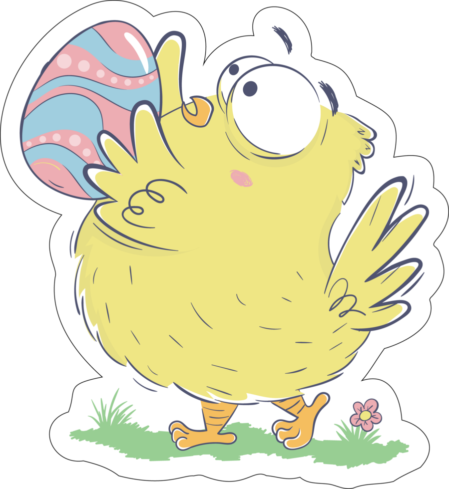 easter chick stickers 23886394 PNG