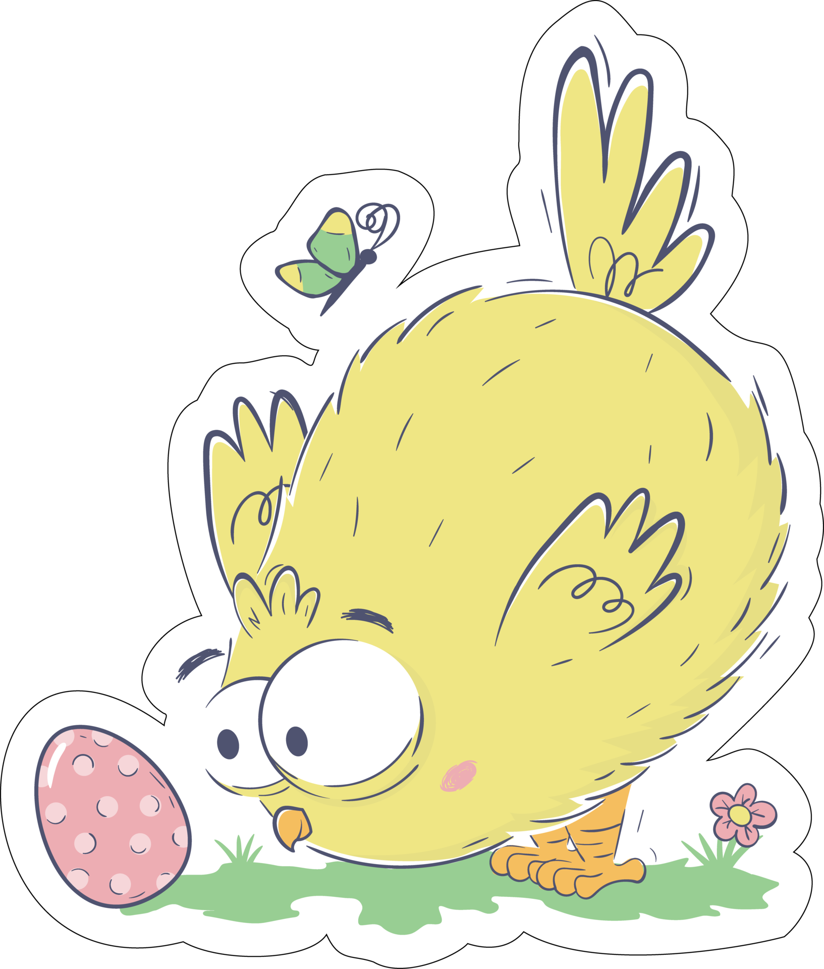 easter chick stickers 23886408 PNG