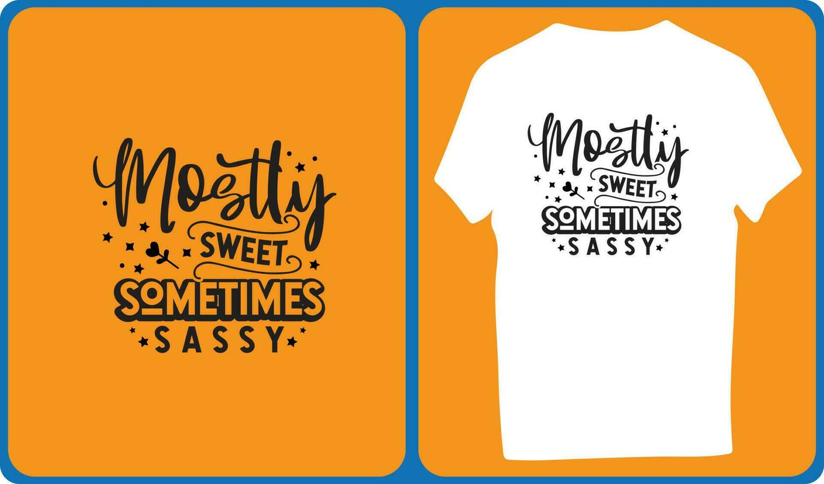 mostly sweet sometimes sassy 01 vector