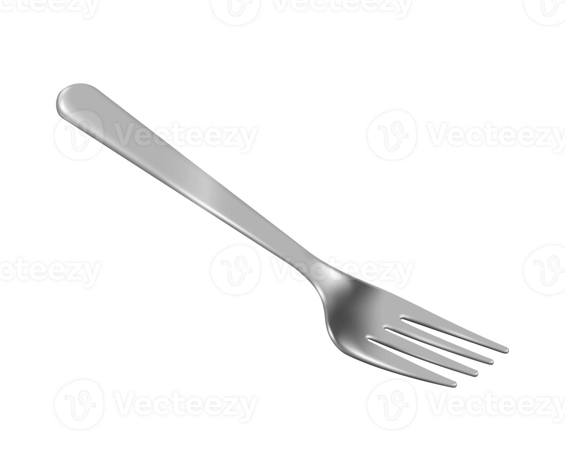 stainless steel fork for food advertising design 23886959 PNG