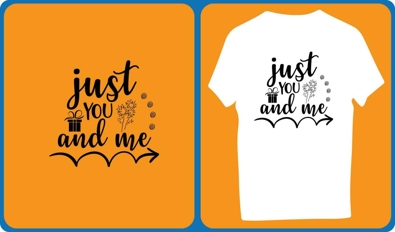 Just You And Me vector