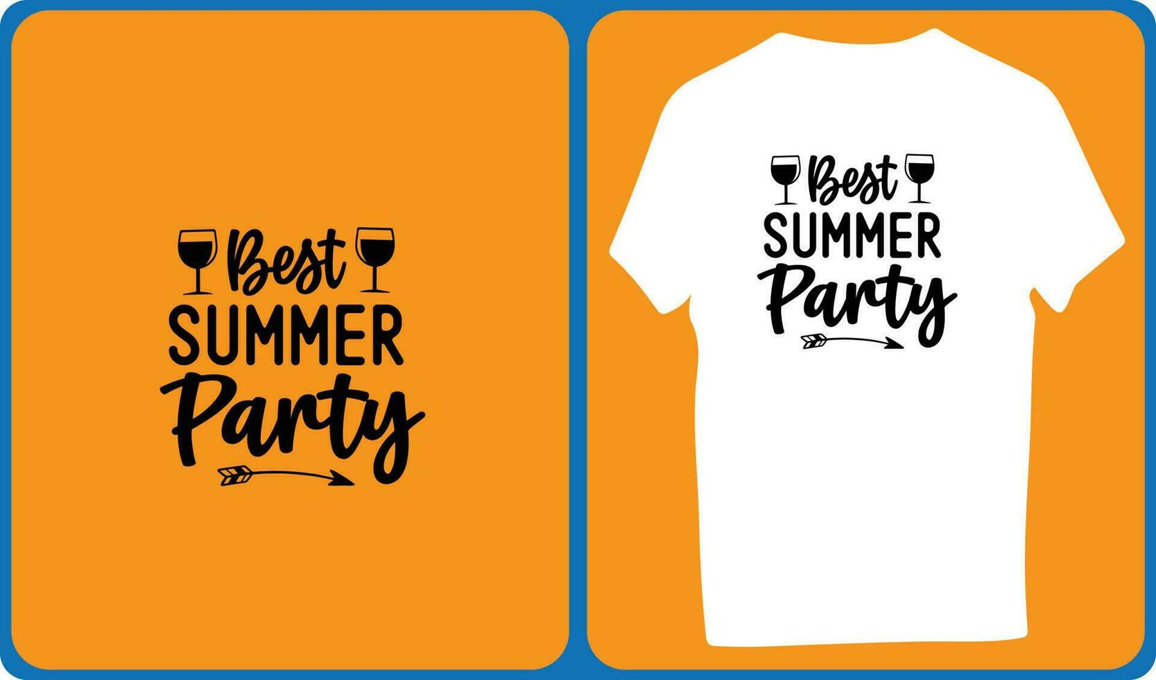 Best Summer Party vector