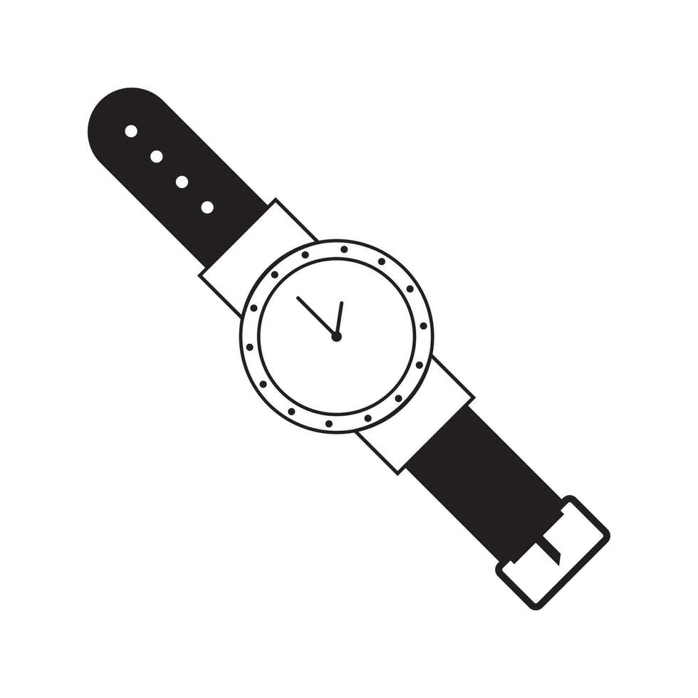 reloj icono vector