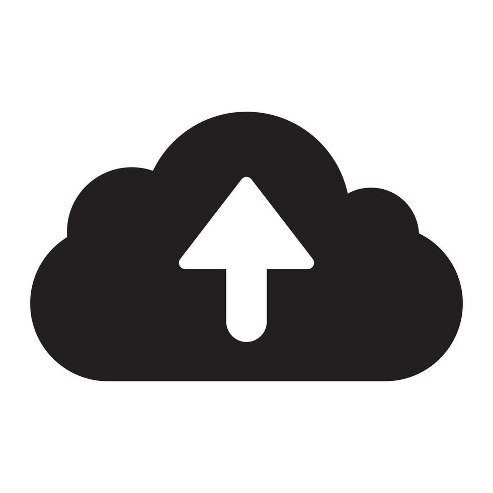 upload icon vector