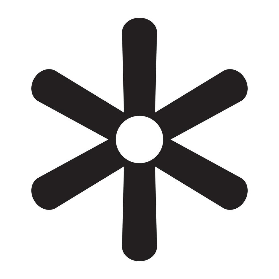 fan icon vector