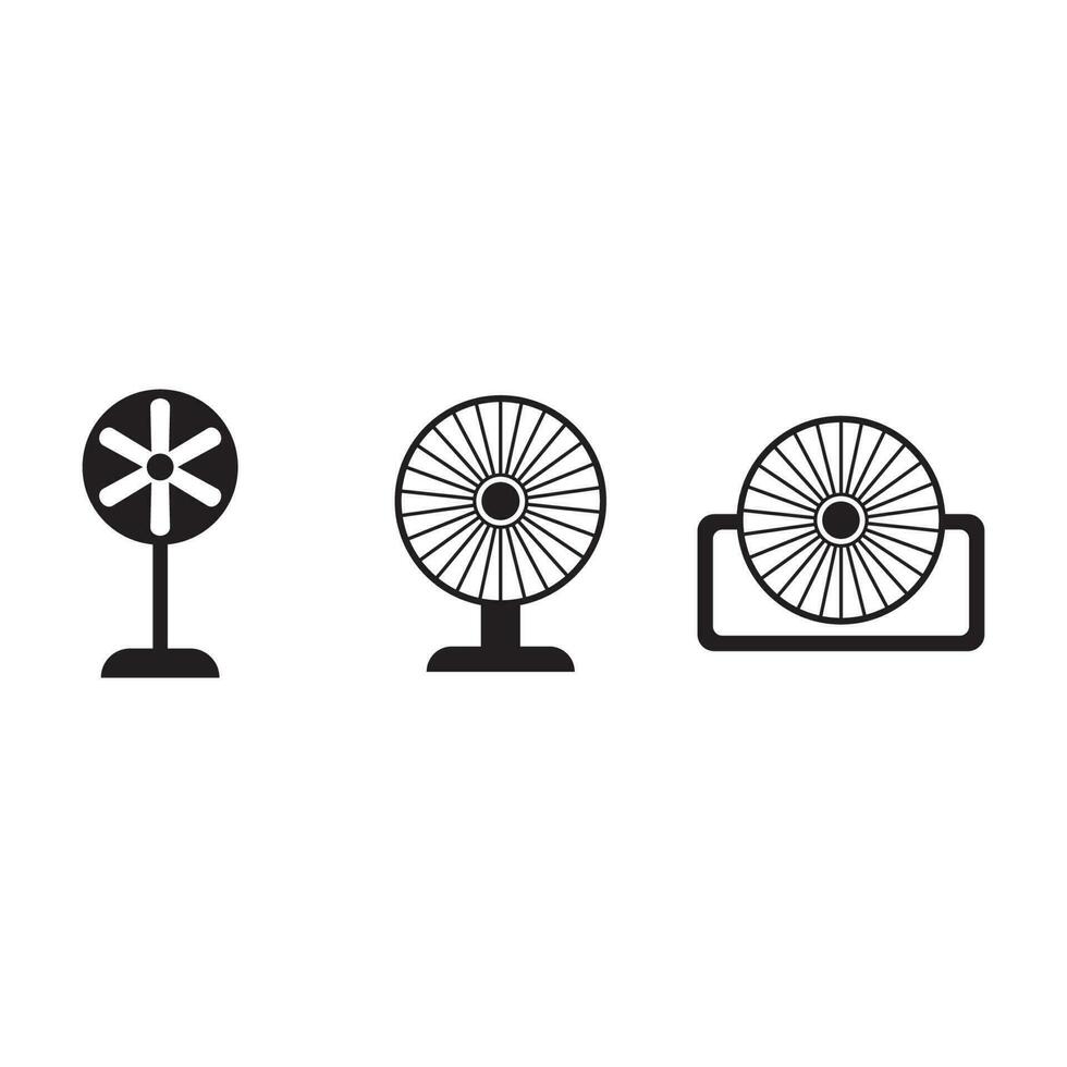 fan icon vector