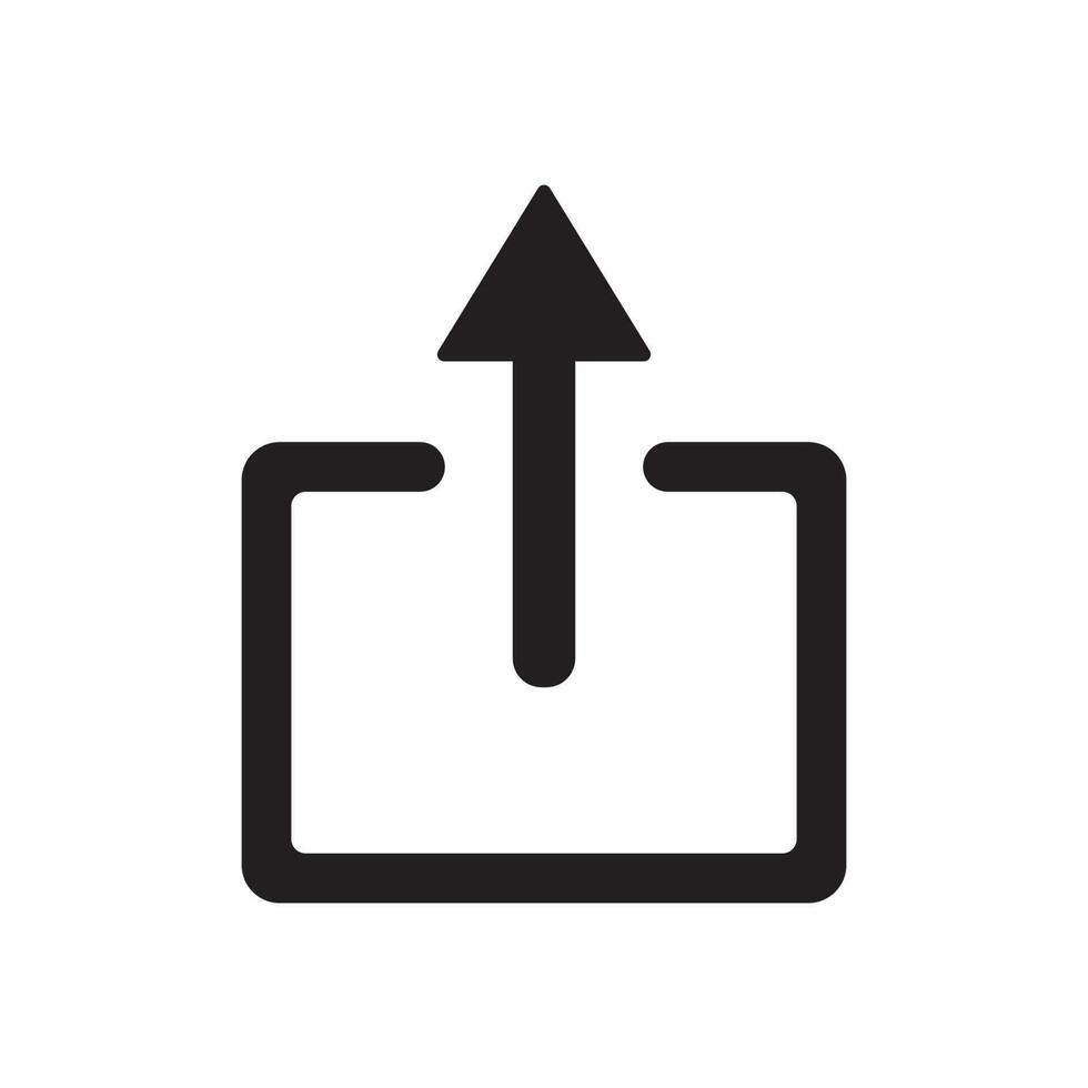 upload icon vector