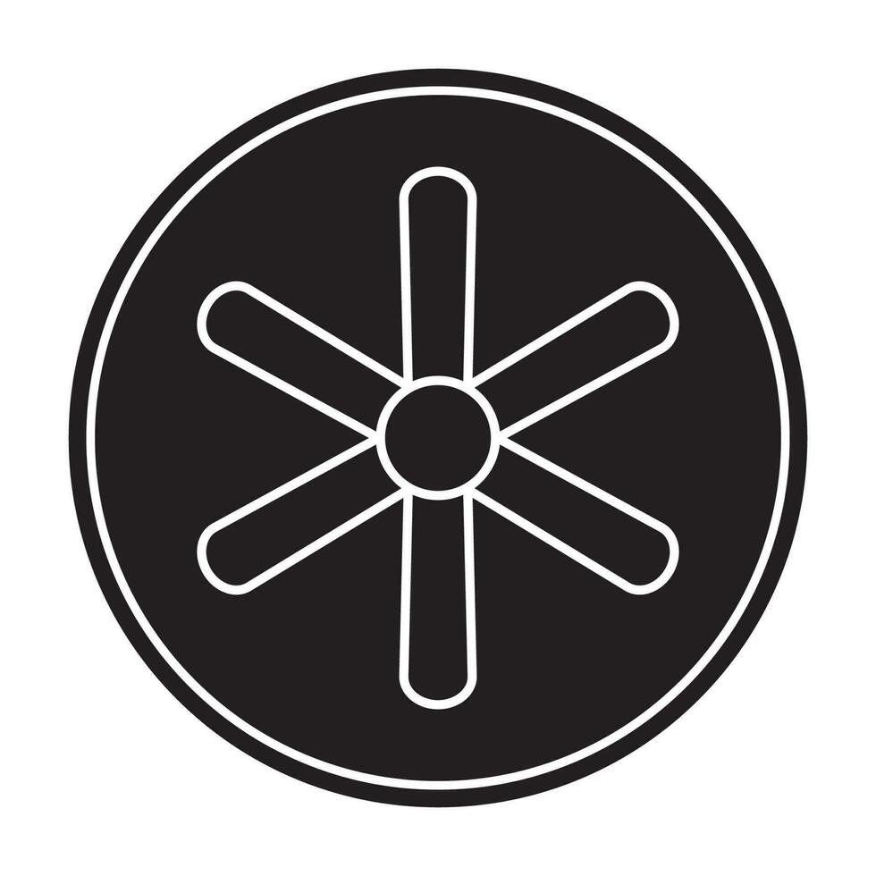 fan icon vector