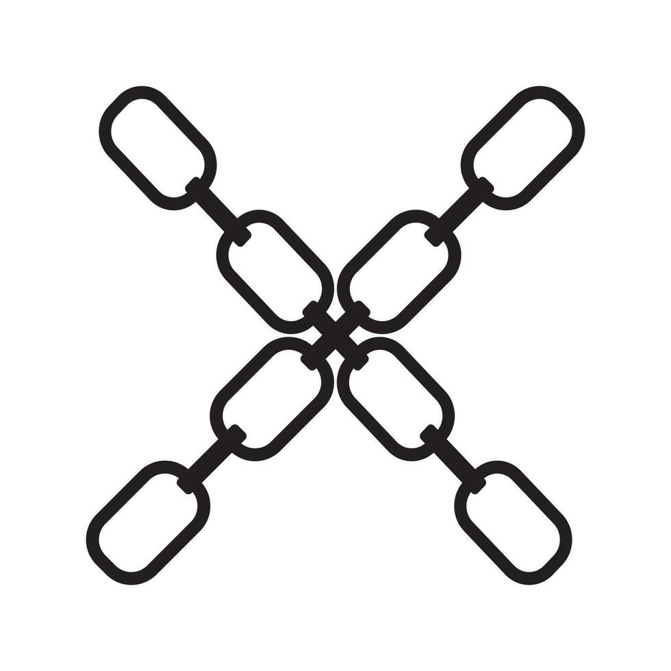 chain icon vector