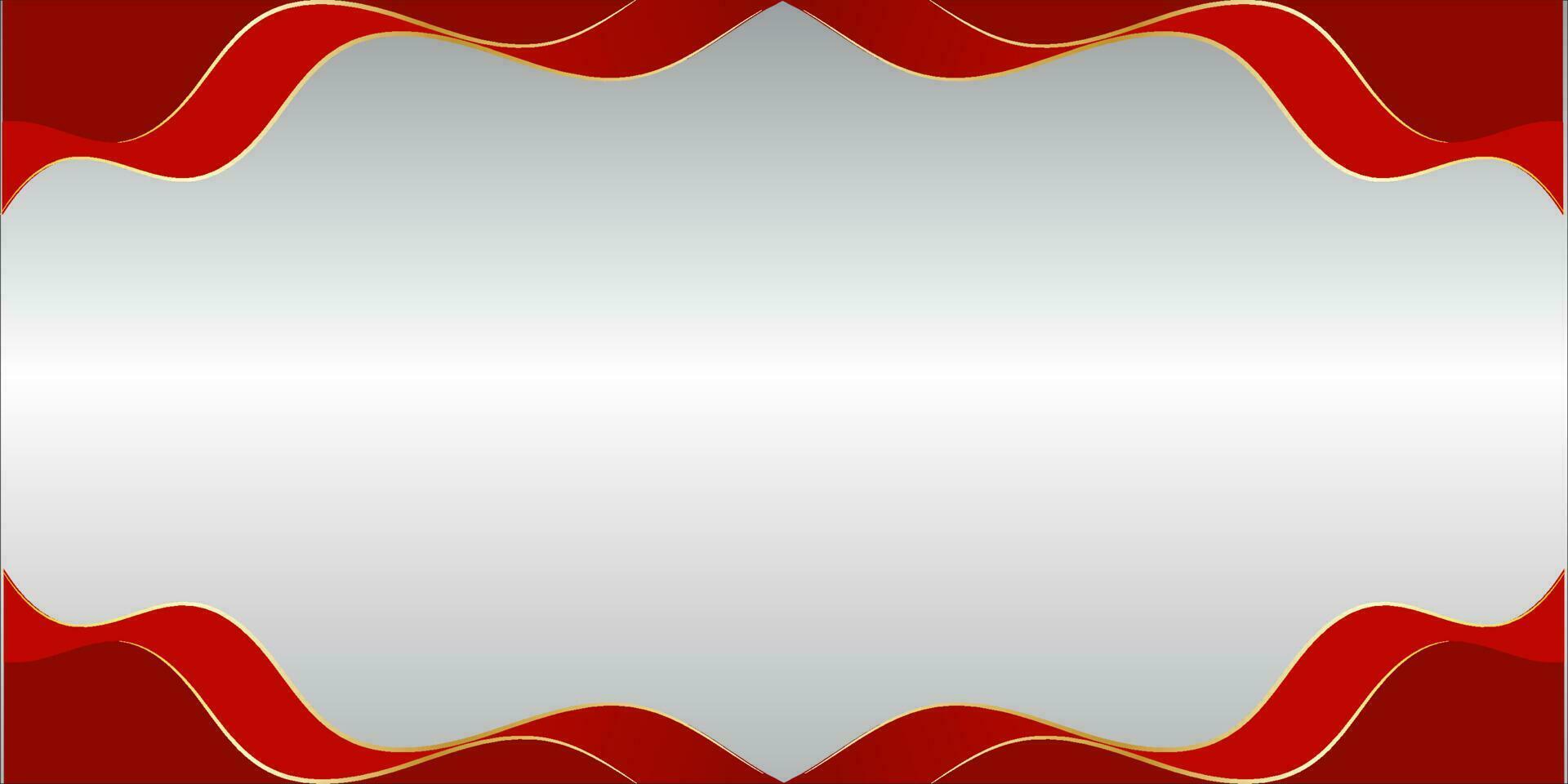 Liquid Background with gradient red and gold vector