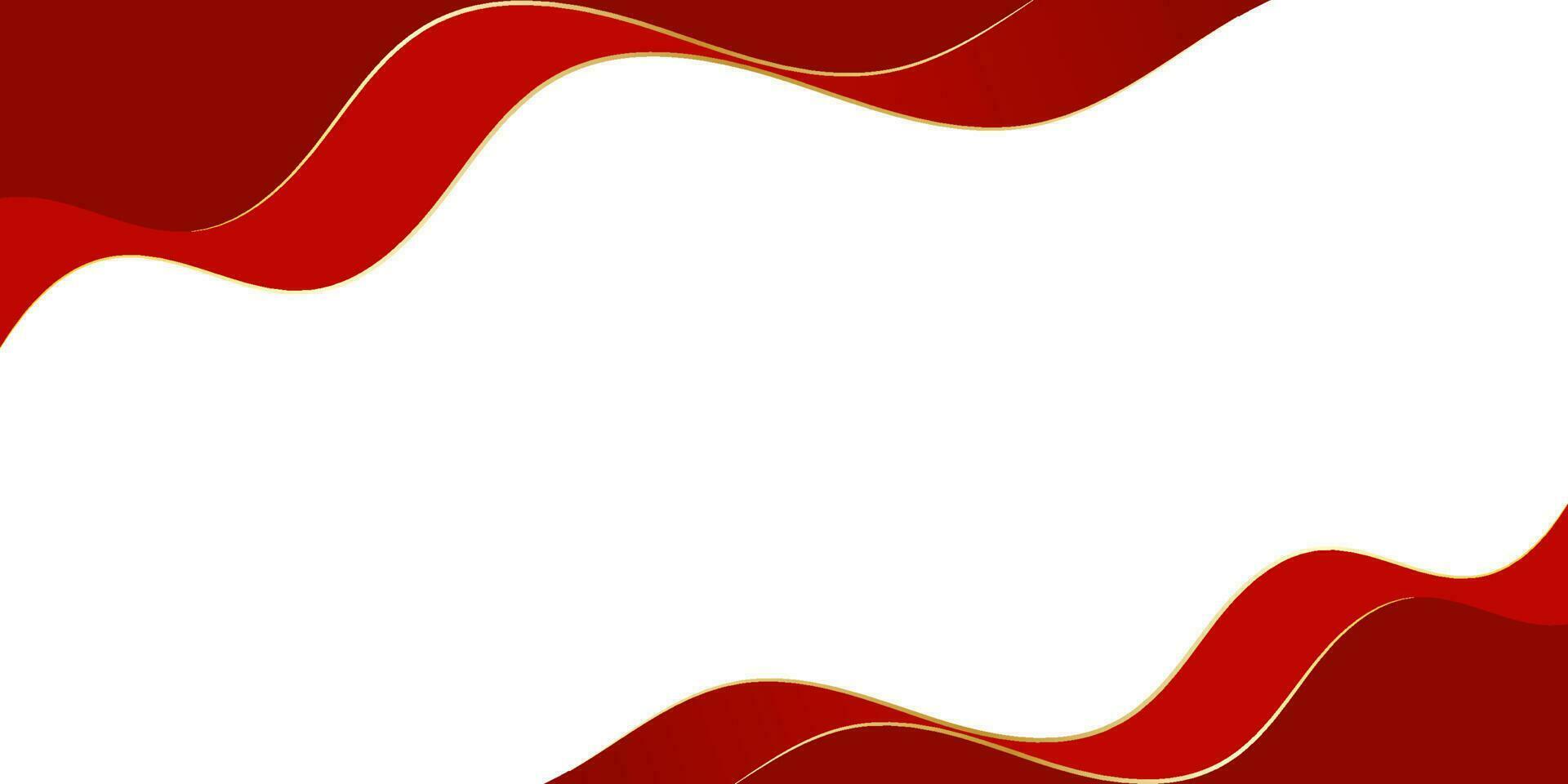 Liquid Background with gradient red and gold vector