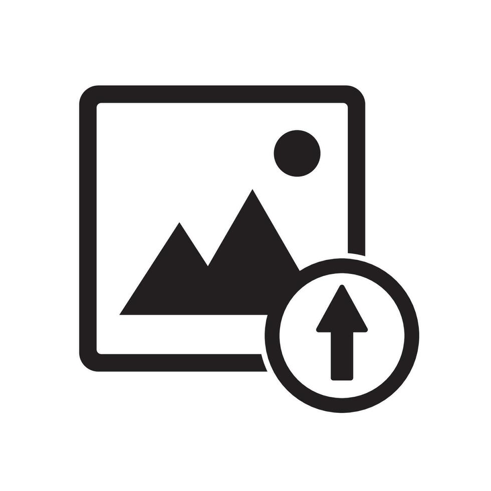 upload icon vector