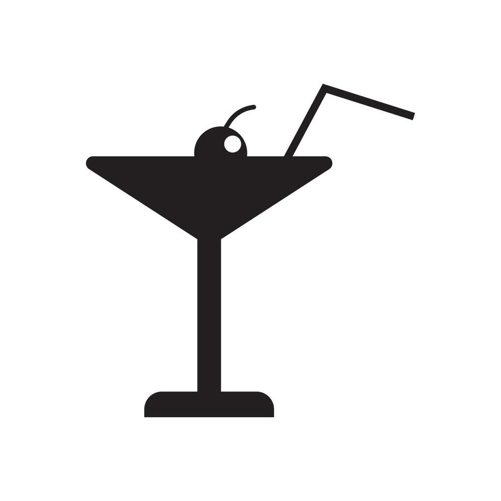 glass cup icon and coffee mug and ice vector