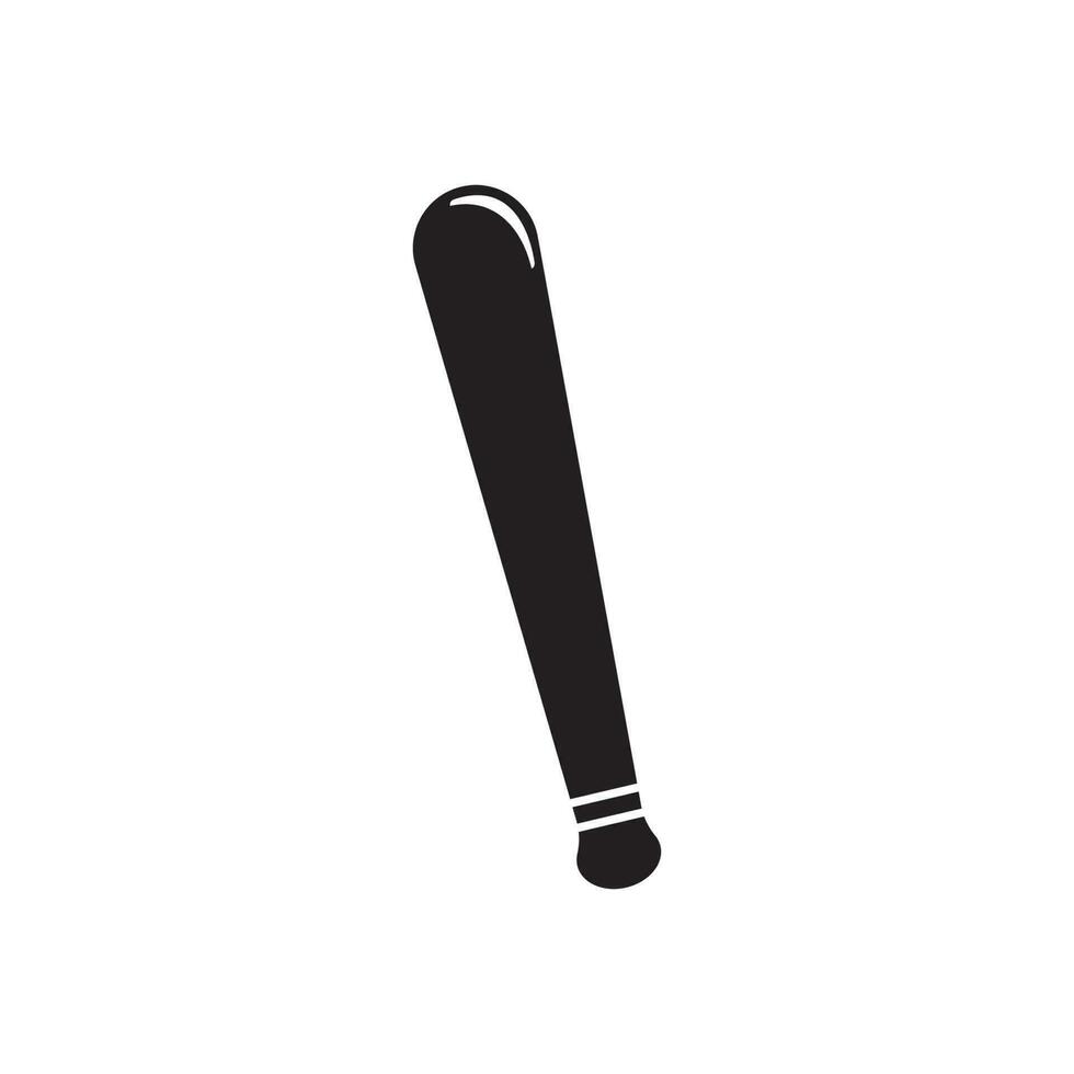 baseball bat icon vector