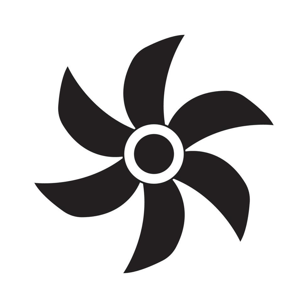 fan icon vector