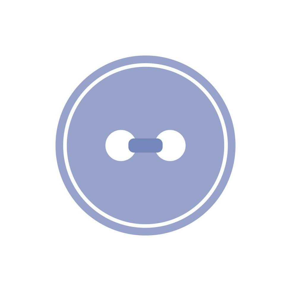 clothing button icon vector