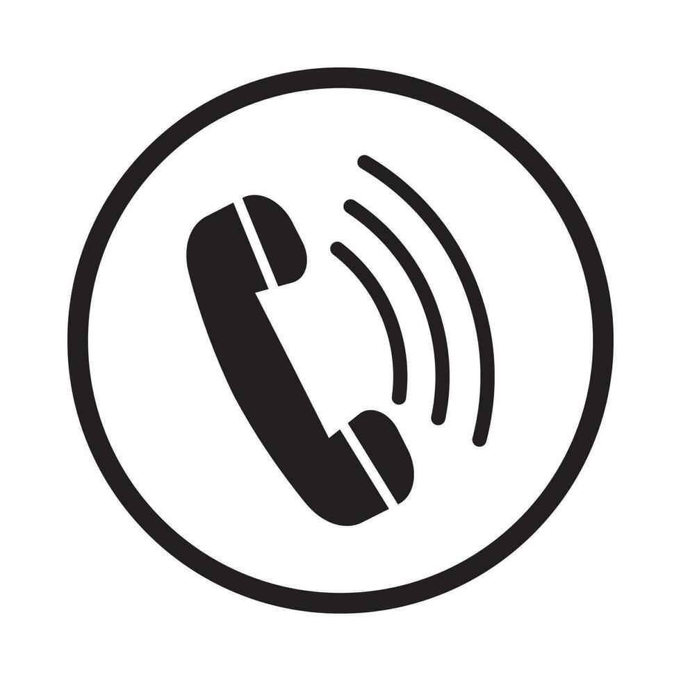 home phone icon vector