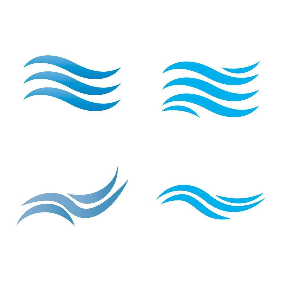 wave icon vector