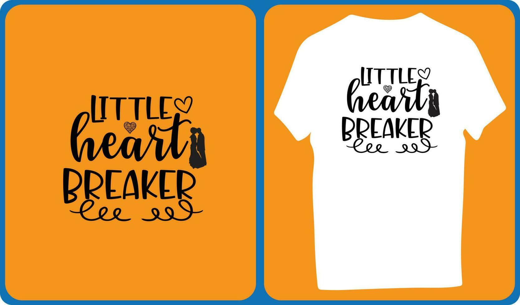 Little Heart Breaker vector