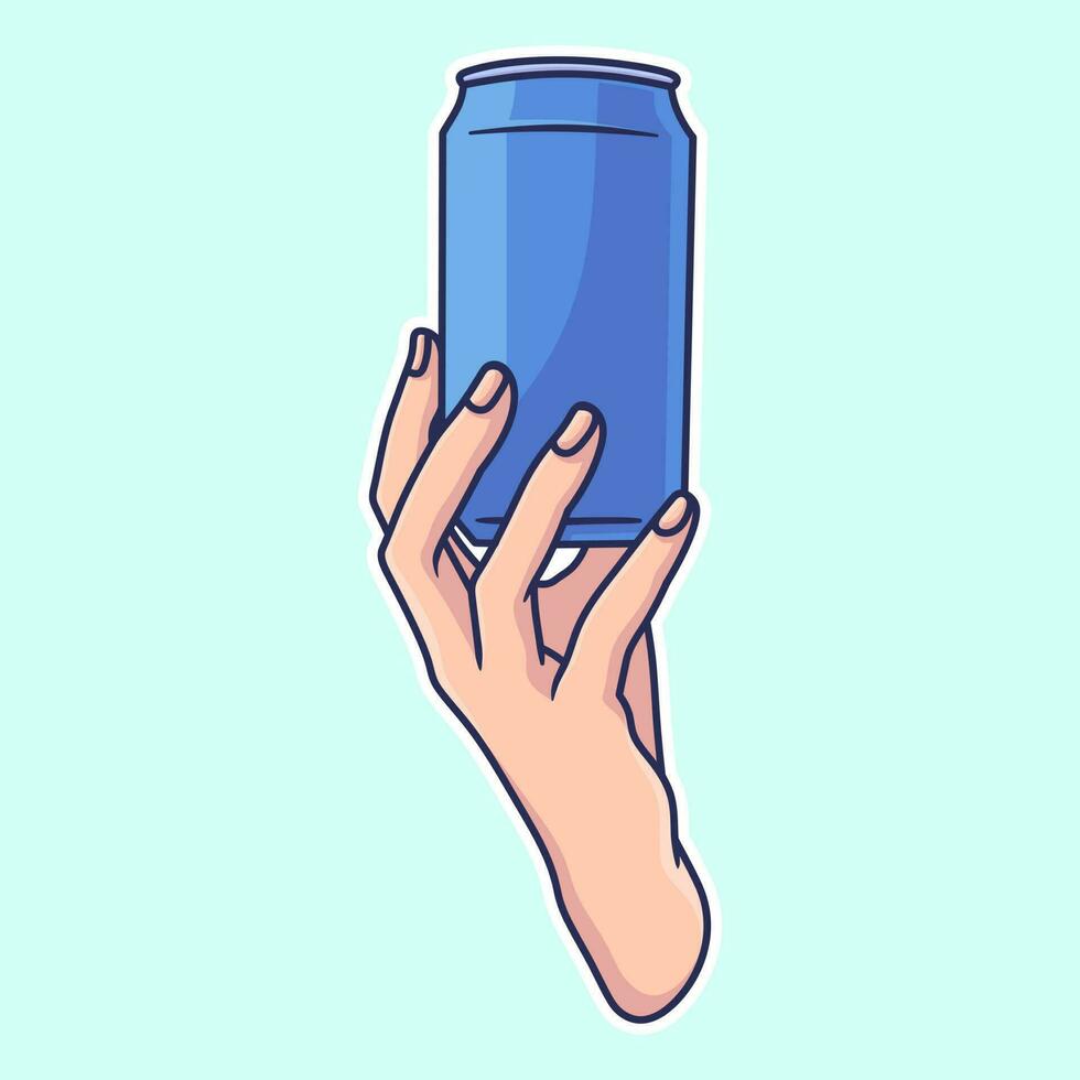 Free vector assorted photo poses cute hand 3 holding a bottle doodle hand drawn art style