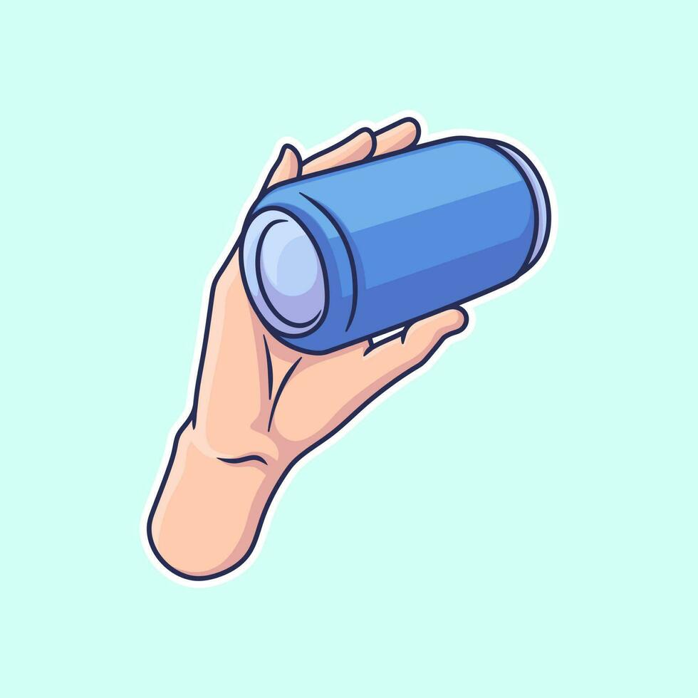 Free vector assorted photo poses cute hand 4 holding a bottle doodle hand drawn art style