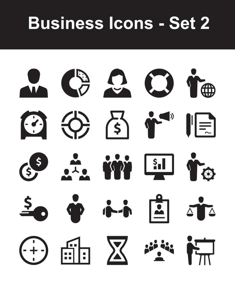 Business Icons - Set 2 vector