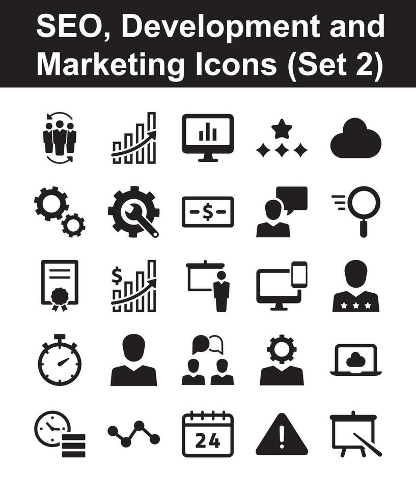 Marketing Icons - Set 2 vector