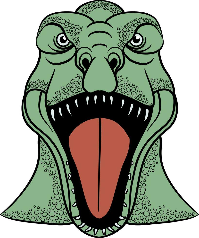 Tyrannosaurus Rex with with hairs vector illustrations , For t-shirt prints and other uses.