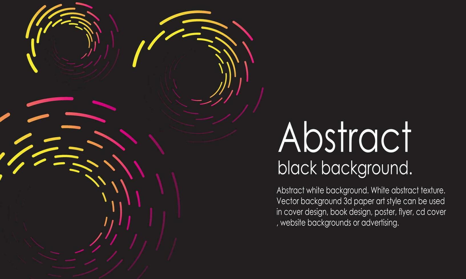 Modern background. Black abstract texture. Vector background 3d paper art style can be used in cover design, book design, poster, flyer, cd cover, website backgrounds or advertising.