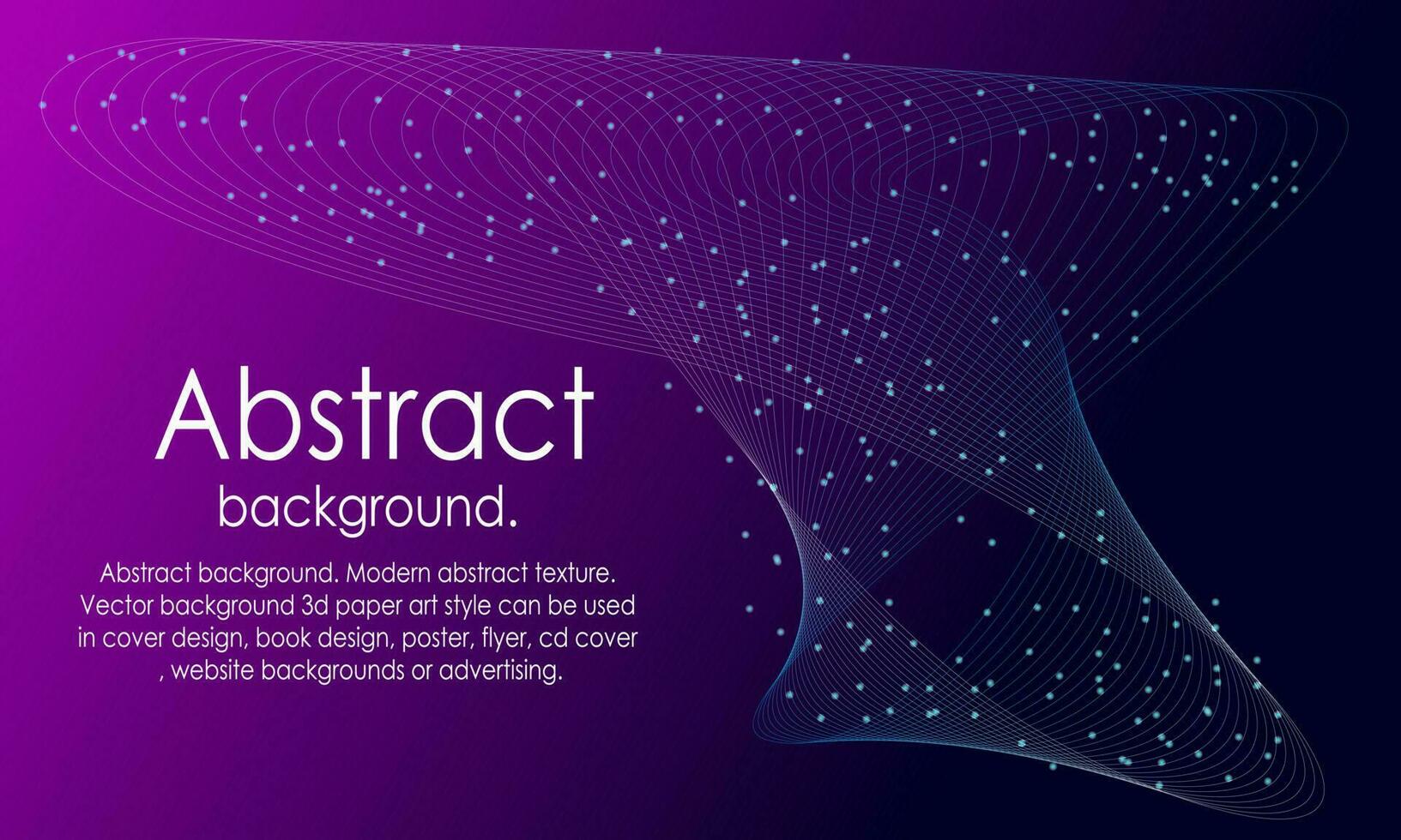 resumen antecedentes con ola líneas y puntos mínimo geométrico patrón, molecular textura. gráfico antecedentes. ciencia, medicamento, tecnología y red concepto. vector ilustración