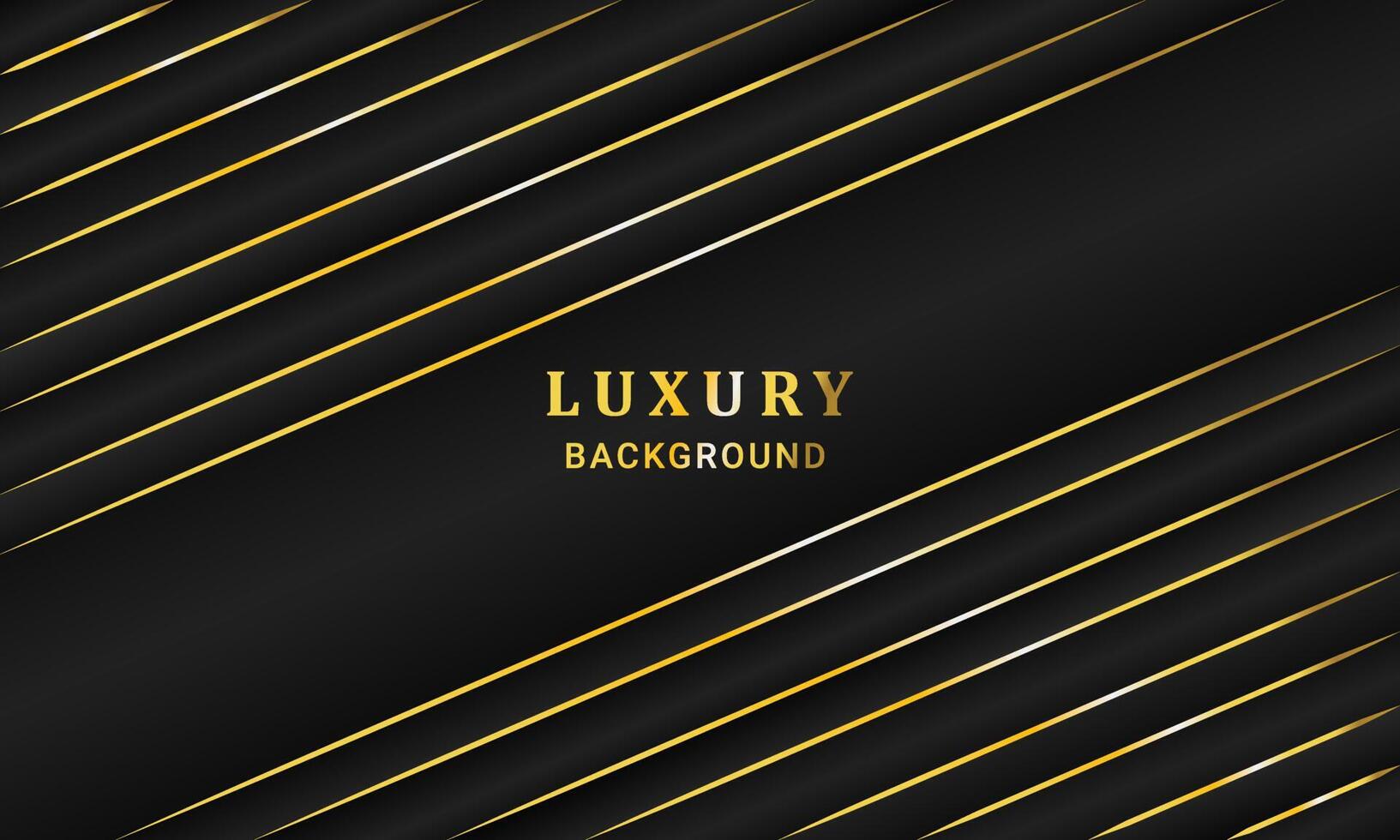 Luxury golden black background for social media design vector