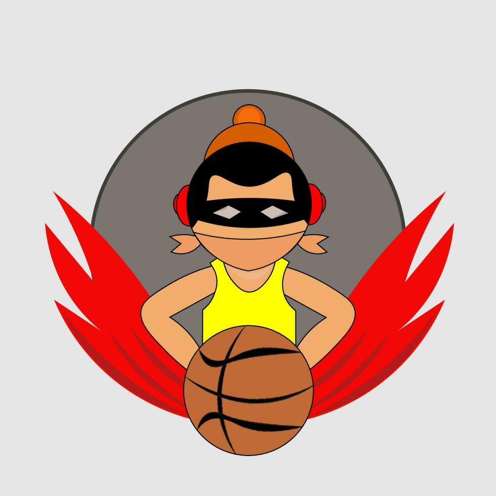 basket characters original vector