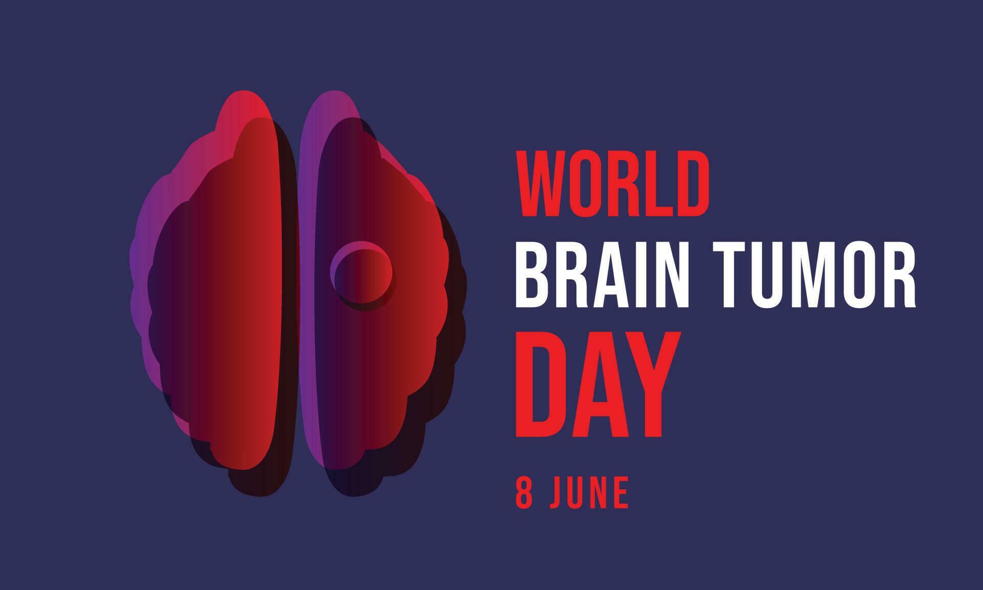 World Brain Tumor day. background, banner, card, poster, template