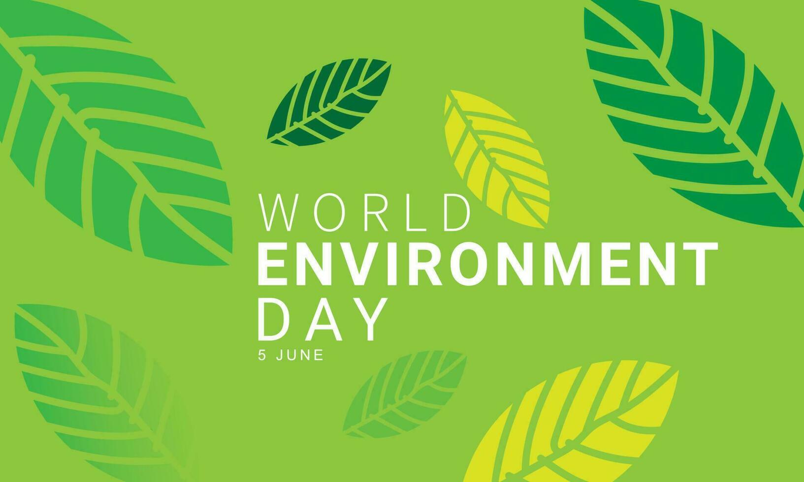 World Environment day. background, banner, card, poster, template. Vector illustration.