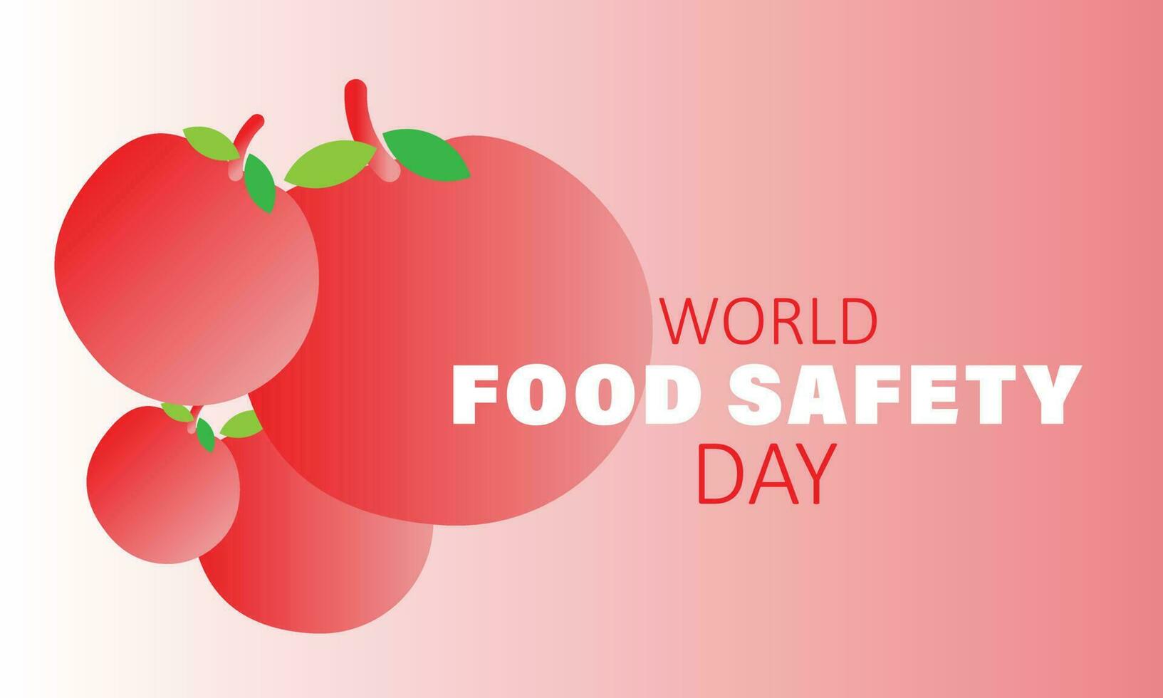 World food safety day. background, banner, card, poster, template