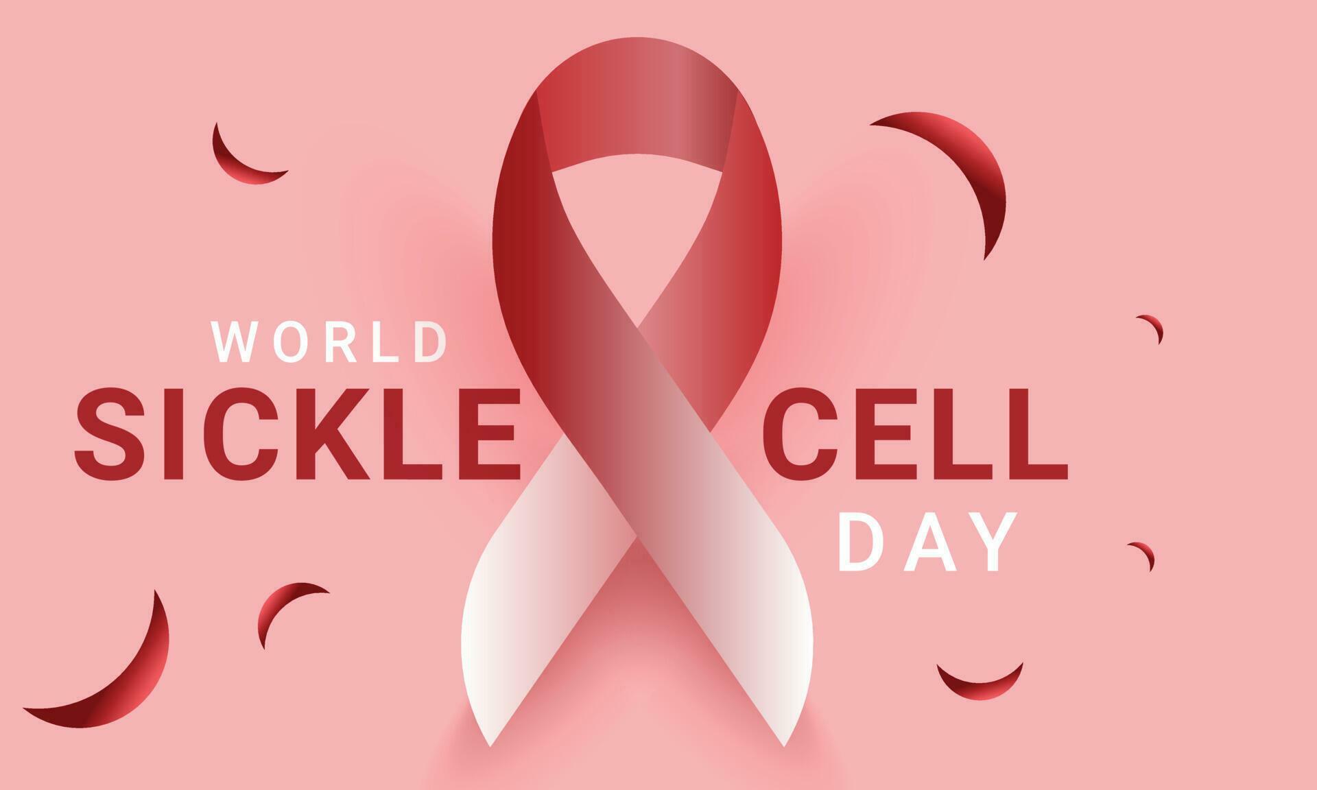 World Sickle cell day. background, banner, card, poster, template
