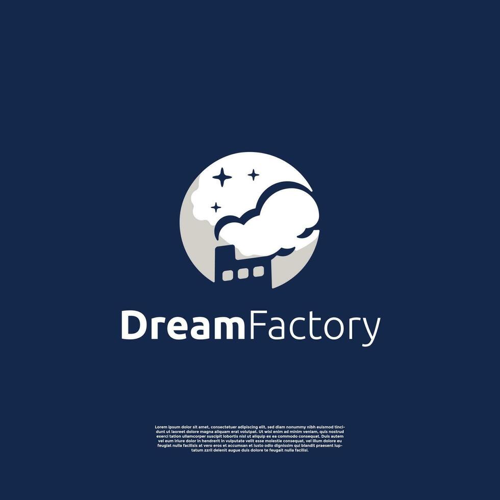 Vector dream factory logo template