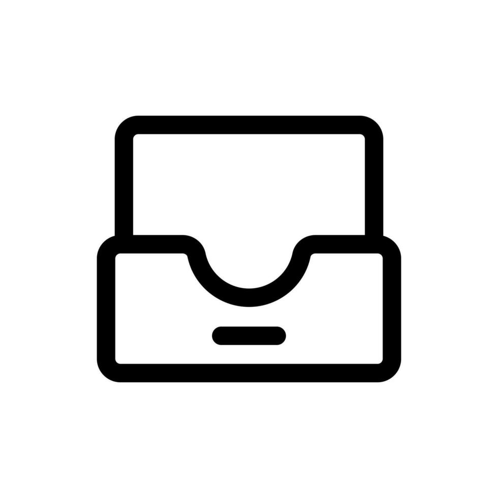 Simple Archive icon. The icon can be used for websites, print templates, presentation templates, illustrations, etc vector