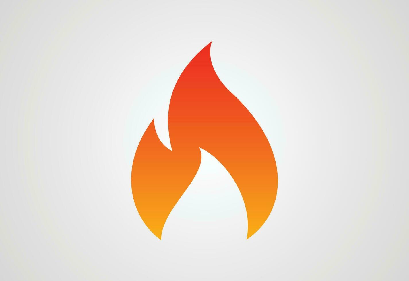 Creative Fire Flame logo design, Vector design concept