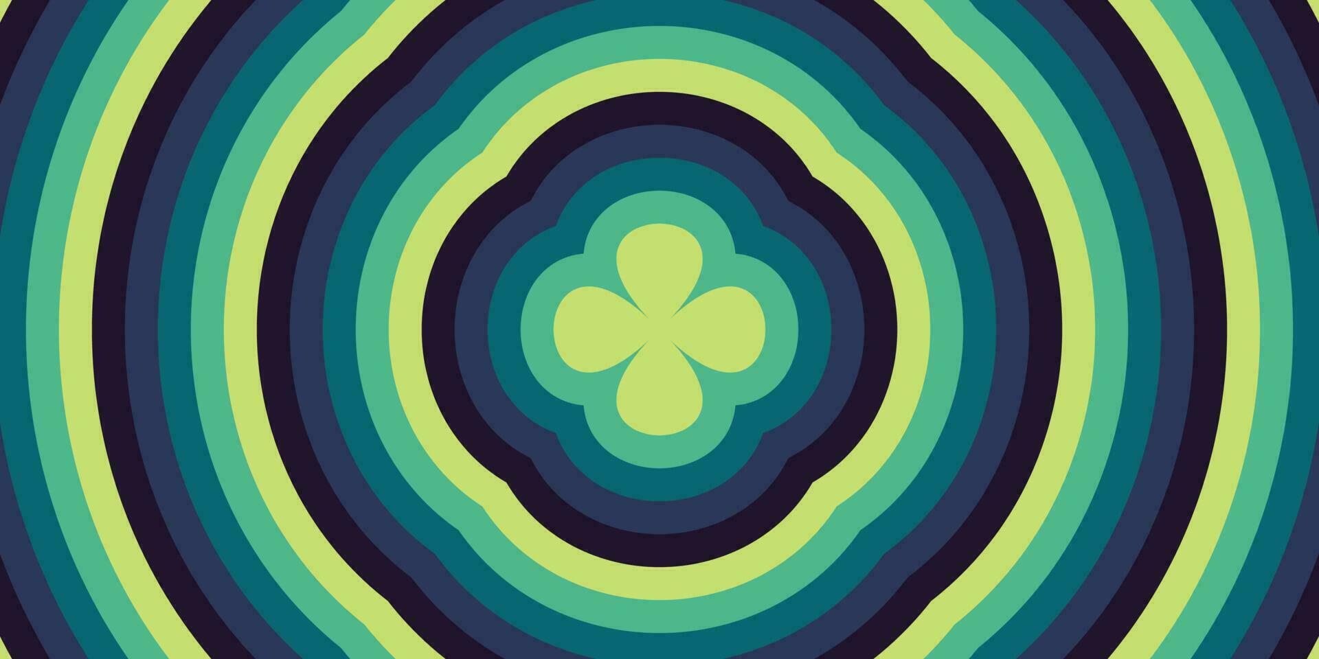 Groovy retro background of the 70s. Abstract vintage background. Vector illustration in a simple linear style-design template-hippie style.