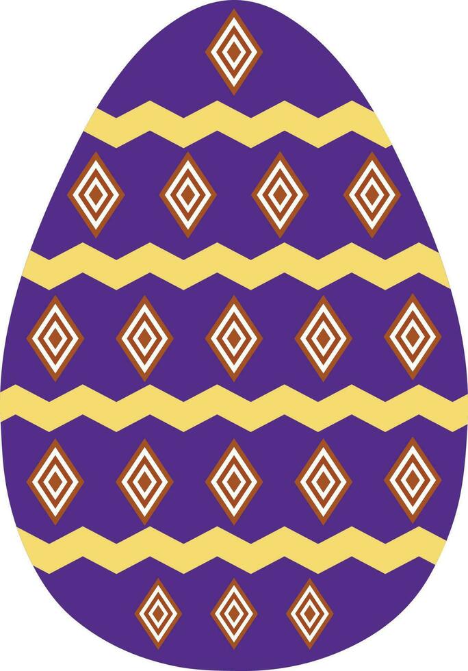 Easter Day Egg Vector Illustration