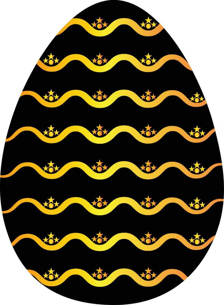Easter Day Egg Vector Illustration