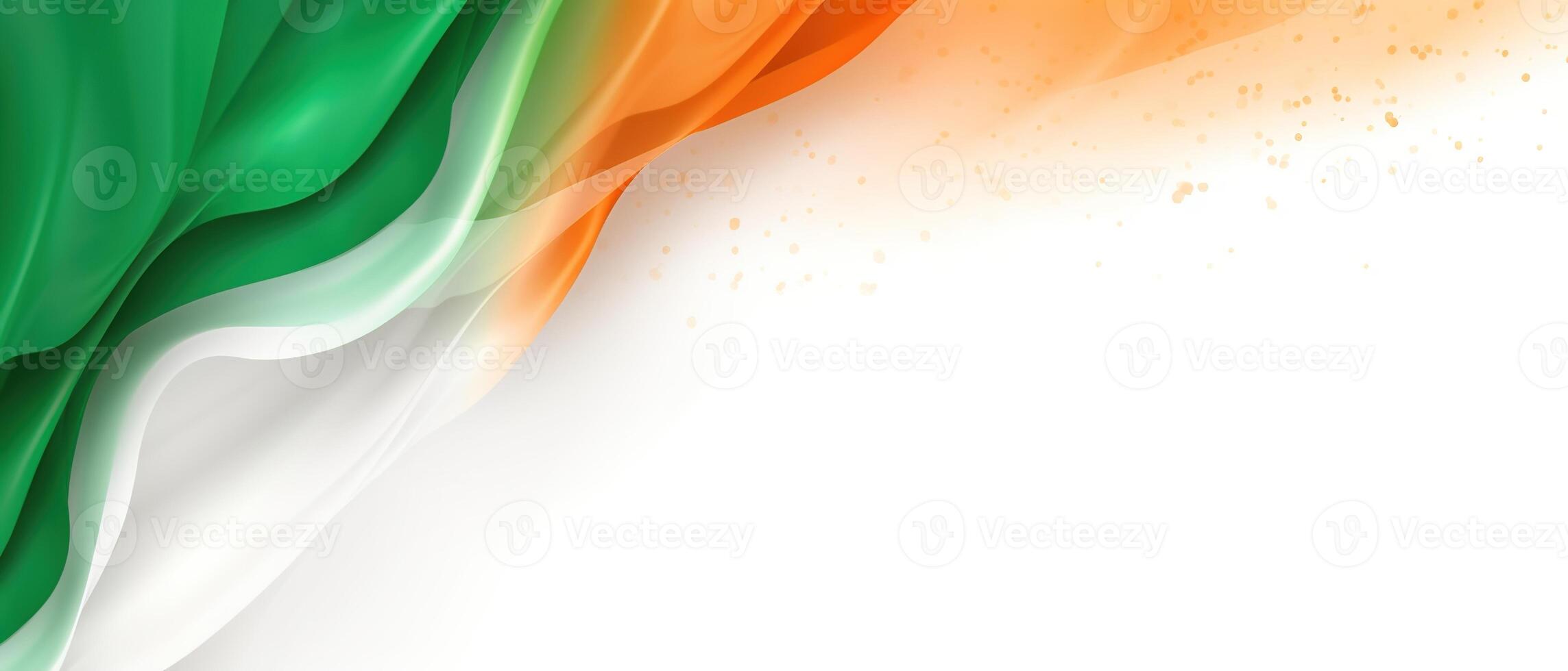 Independence Day concept cover Background with Waving flag in